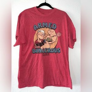 Popeye T-shirt - red